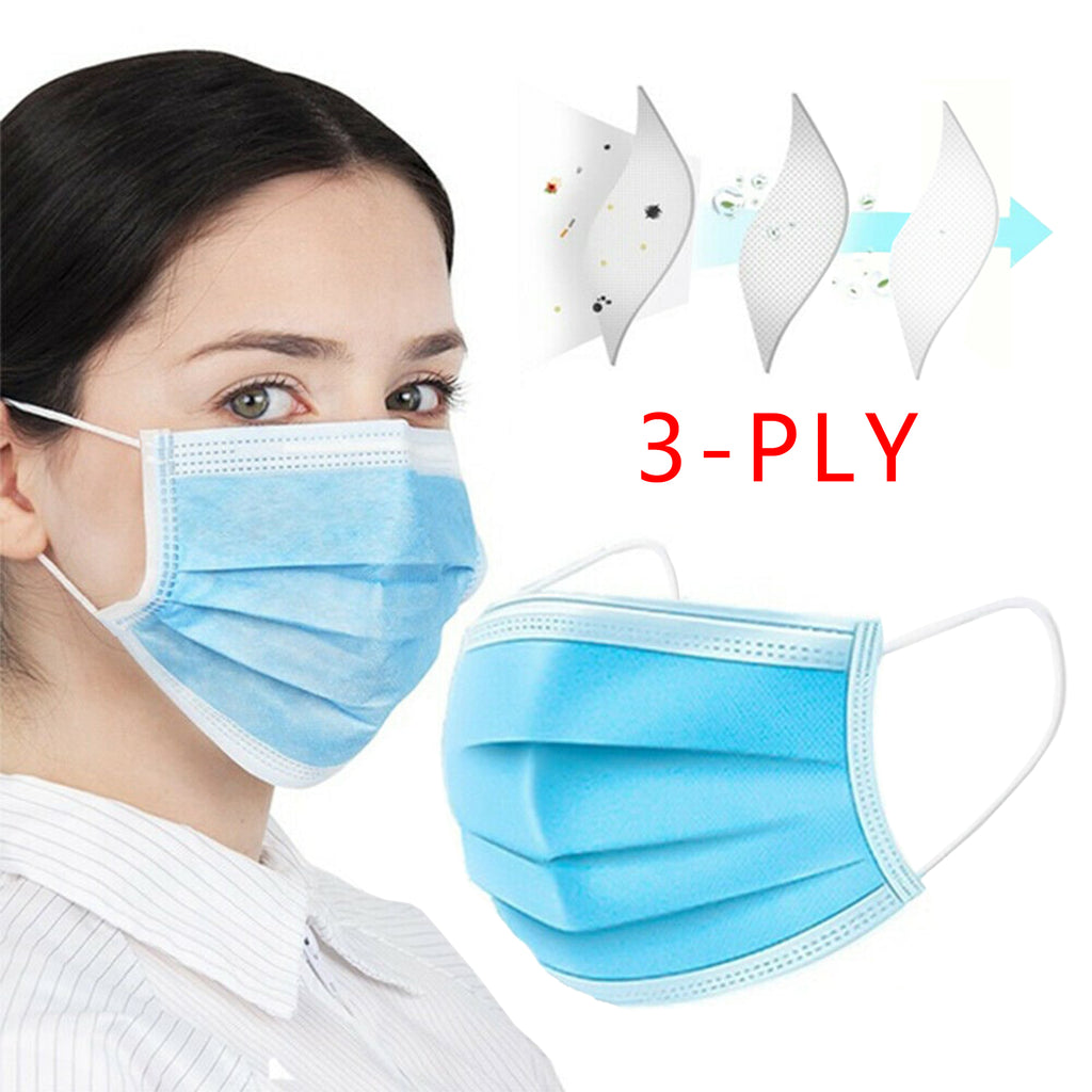 NEWMARK Dr.Family 3-PLY Disposable Face Mask for Air Pollution, Germ Protection, Dustproof